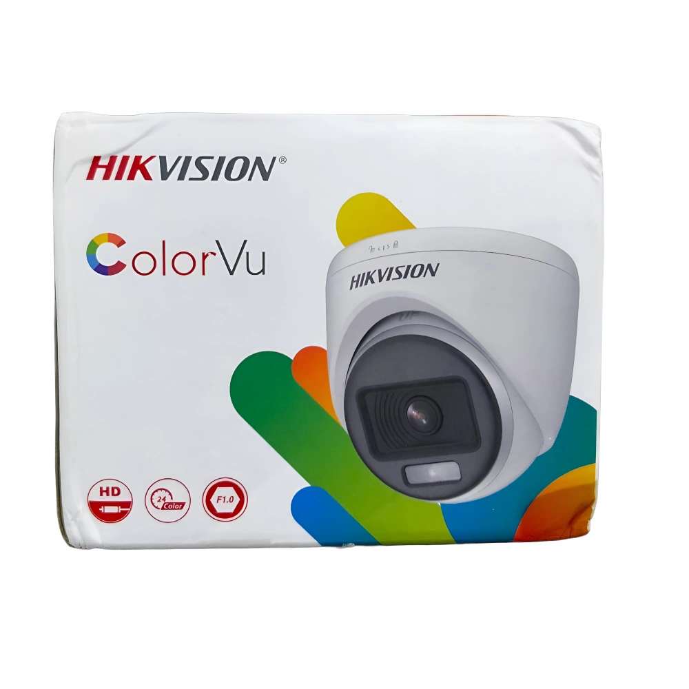 Hikvision 5MP ColorVu HD 3K Dome Camera 3.6mm With Audio (2CE70KF0T-PFS)